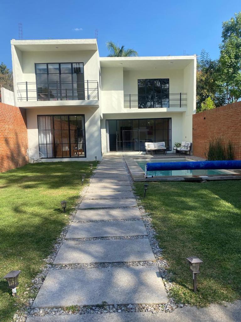 Villa Industrialhaus Alberca Privada Y Climatizada Ahuatepec Exterior foto